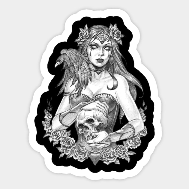 Love and Death Sticker by Paul_Abrams